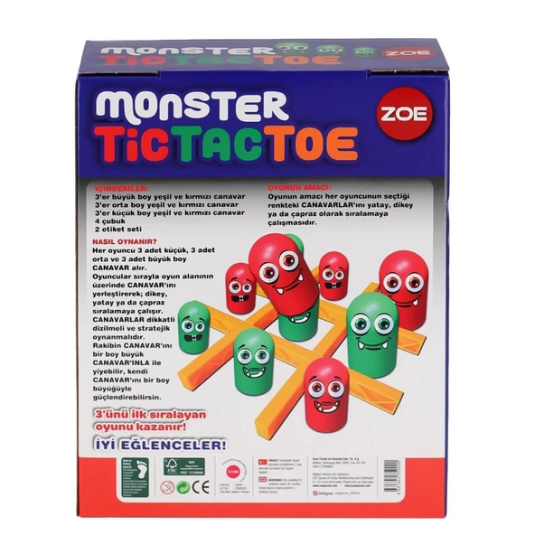Nessiworld 35009 Zoe Tic Tac Toe -KS Game - Resim 2