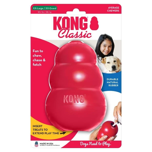 Kong Classic Köpekler İçin Isırma Oyuncağı XXL ürün görseli 1