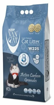 Van Cat Aktif Karbonlu İnce Taneli Topaklanan Kedi Kumu 10 Lt ürün görseli 1