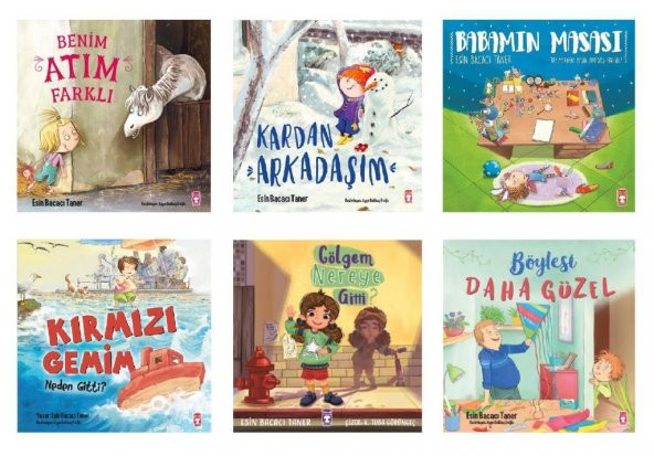 Esin Bacacı Taner Hikaye Seti 6 Kitap ürün görseli 1