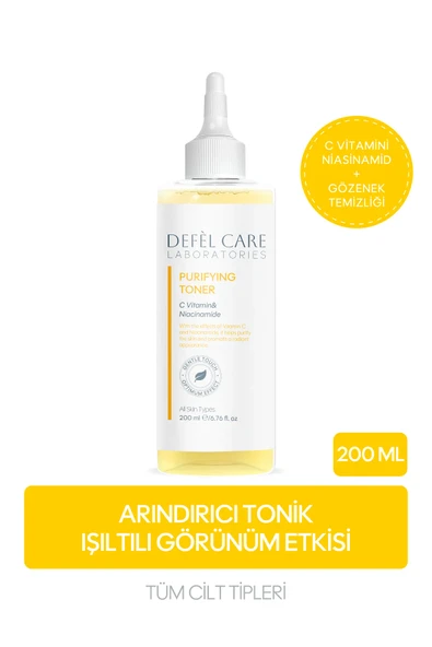 Arındırıcı Tonik  Arındırıcı ve Işıltı Veren Günlük Cilt Bakım Toniği (200 ml) ürün görseli 1