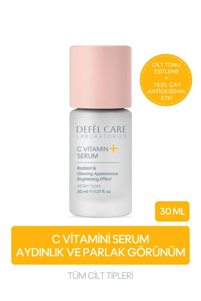 C Vitamini Serum Canlandırıcı ve Parlaklık Veren Cilt Serumu Antioksidan Etki Cilt Tonu Dengeleme ürün görseli 1