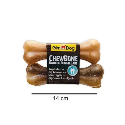 Gimdog Mordimi Press Kemik 5,5'' - 14 cm - 2'li Naturel Kemik 120 gr ürün görseli 1