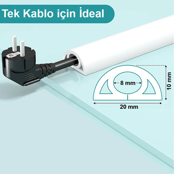 Greentech Esnek Kablo Kanalı / GT-KK03 - Resim 3