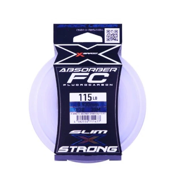 YGK X021 ABSORBER SLIM&STRONG FC 30M 38KG 0.78 ürün görseli 1