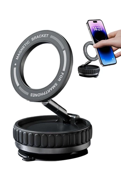 Daytona //  K11 360 Derece Dönebilen Vakum Özellikli Magnetik Telefon Tutucu ürün görseli 1
