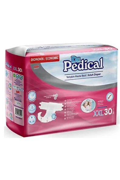 Dr. Pedical Yetişkin Hasta Bezi XXLarge 30'lu ürün görseli 1