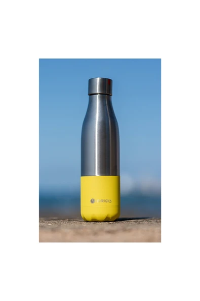 Les Artistes Paris Isı Yalıtımlı Çelik Termos 500ml Split Lemon  Sarı 500 ML ürün görseli 1