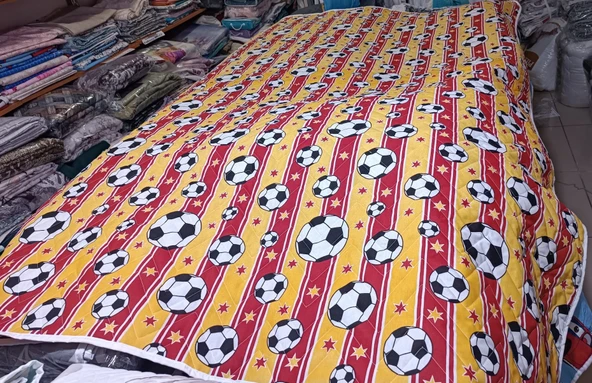 Tek Kişilik Taraftarlı Çok Amaçlı Örtü Pike - 160X220 cm ürün görseli 1
