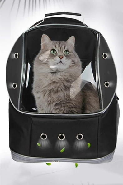 Ksburda Tropheus Çanta Siyah Ufo Kedi Ve Köpek Taşıma Çantası 124525200 ürün görseli 1