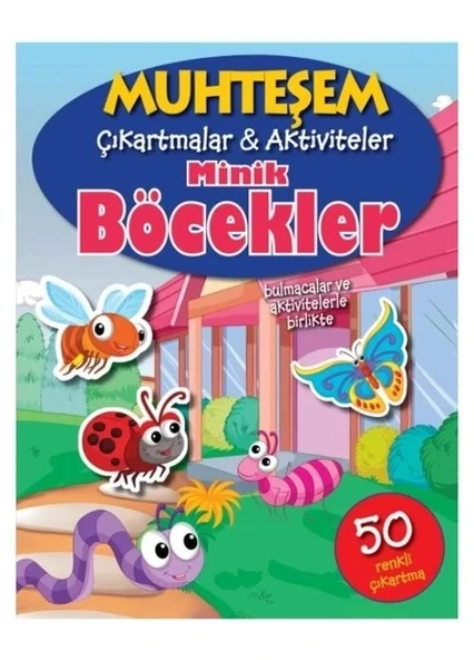 MİNİK BÖCEKLER MUHTEŞEM ÇIKARTMALAR ürün görseli 1