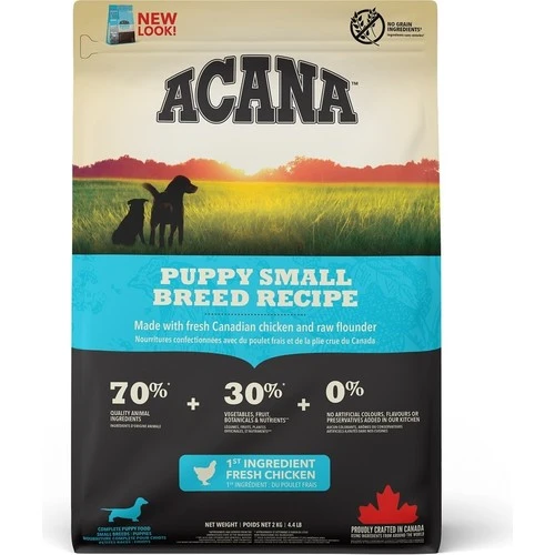 Acana Heritage Puppy Small Breed Küçük Irk Yavru Köpek Maması 2Kg ürün görseli 1