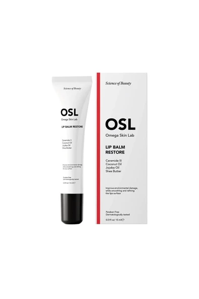 Osl Omega Skin Lab Lip Balm Restore 15 ml ürün görseli 1