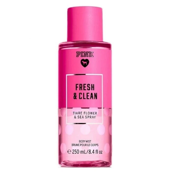 Victoria's Secret Pink Fresh & Clean Body Mist 250 ml Vücut Spreyi ürün görseli 1