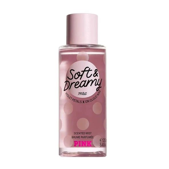 Victoria's Secret Pink Soft & Dreamy Body Mist 250 ml Vücut Spreyi ürün görseli 1