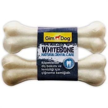 Gimdog Mordimi Press Kemik 5,5'' - 14 cm - 2li Beyaz Kemik 120 gr ürün görseli 1