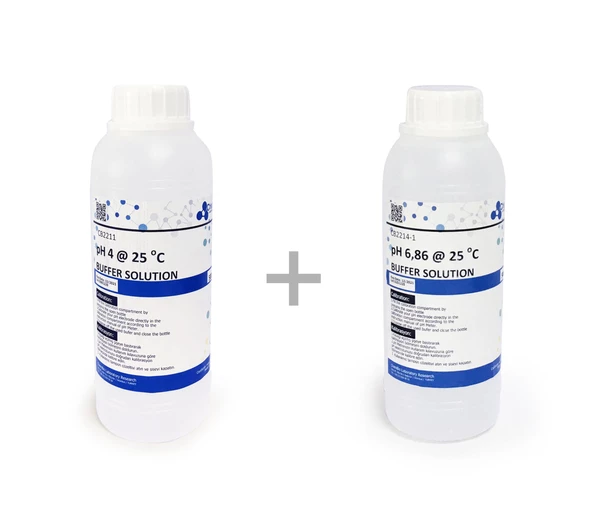 Chembio Kalibrasyon Sıvısı Seti PH4 ve PH6.86 500ml ürün görseli 1