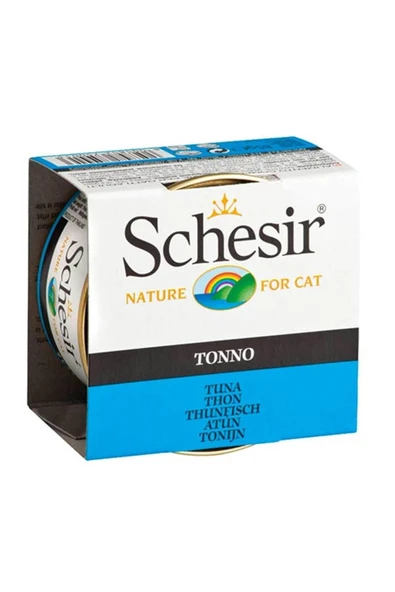Schesir Ton Balıklı Yetişkin Kedi Yaş Maması 85 gr X 6 Adet ürün görseli 1