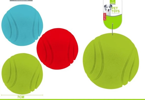 Nunbell Süper Zıplayan Kauçuk Top Köpek Oyuncağı 6 cm (1 Adet) ürün görseli 1