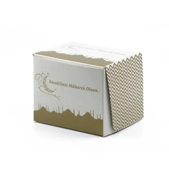 Kandil Simidi Kutusu (5'li) 8x8x8 cm - 100 Adet ürün görseli 1