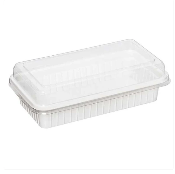 Plastik Dondurma Kabı Beyaz 500 Gr Kapaklı ( 500 Adet ) ürün görseli 1