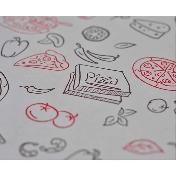 Pizza Kutusu 32x32x4,2 cm - 100 Adet - Resim 5