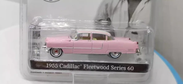 Greenlight Elvis 1955 Cadillac Fleetwood Series 60 Pembe 1/64 Model Araba ürün görseli 1
