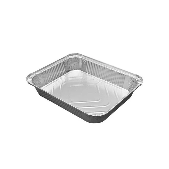 Alüminyum Orta Tepsi 3250 gr - 100 Adet ürün görseli 1