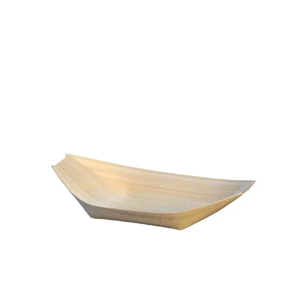 Tahta Kayık Tabak 6,5x11,5 cm - 50 Adet ürün görseli 1