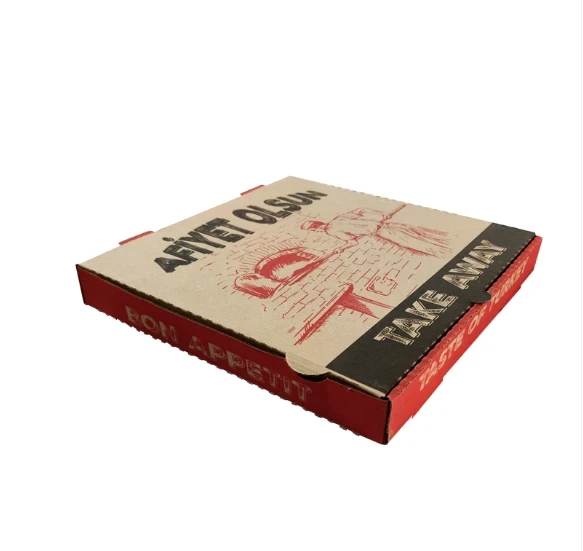 Karton Pizza Kutusu 30x30 cm ( 100 Adet ) ürün görseli 1