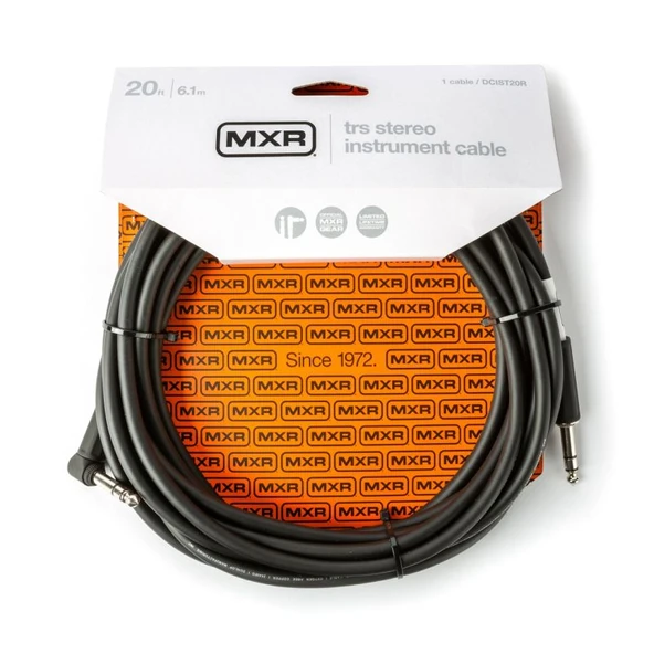 MXR DCIST20R Stereo Enstrüman Kablosu (6 Metre) ürün görseli 1