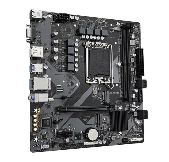 Gigabyte B760M E D5 1700P Vga Hdmi Dp Usb3.2 - Resim 3