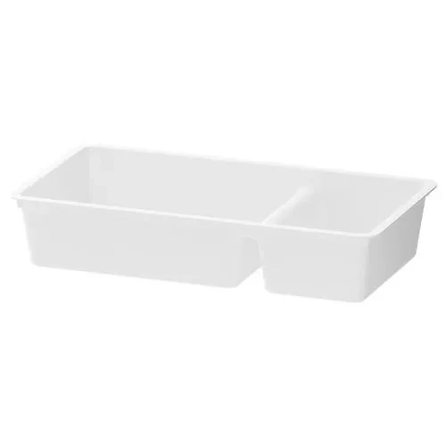 IKEA Bıllıngen Bölmeli Çekmece Dolap Içi Düzenleyici Beyaz 17 X 32.5 Cm Kutu ürün görseli 1