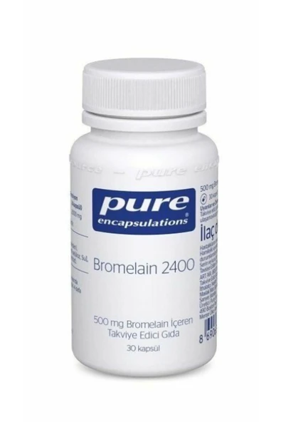 Pure Bromelain 2400 30 Kapsül ürün görseli 1