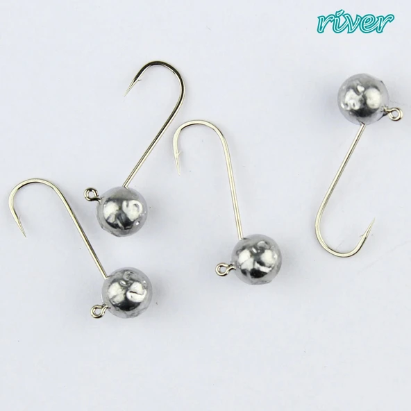 River Top kafa Jig Head 3,5 GR 4 LÜ PAKET - Resim 2