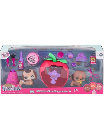 Kızılkaya Oyuncak KZL-CL2104 1-2 Elmalı Pet Star Pasta Aksesuarlı ürün görseli 1
