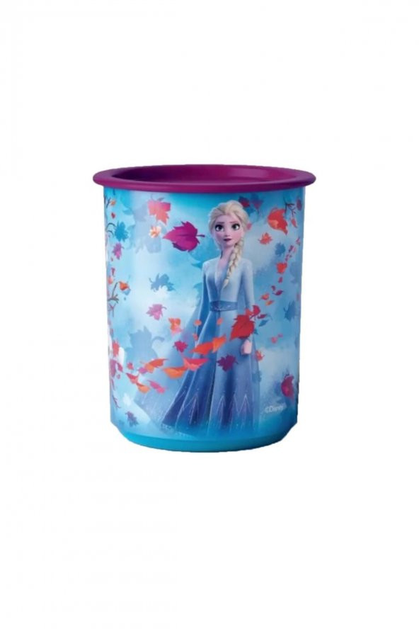Tupperware Elsa Anna Karlar Ülkesi Frozen Temalı Tek Parmak Saklama Kabı 1,25 lt ürün görseli 1