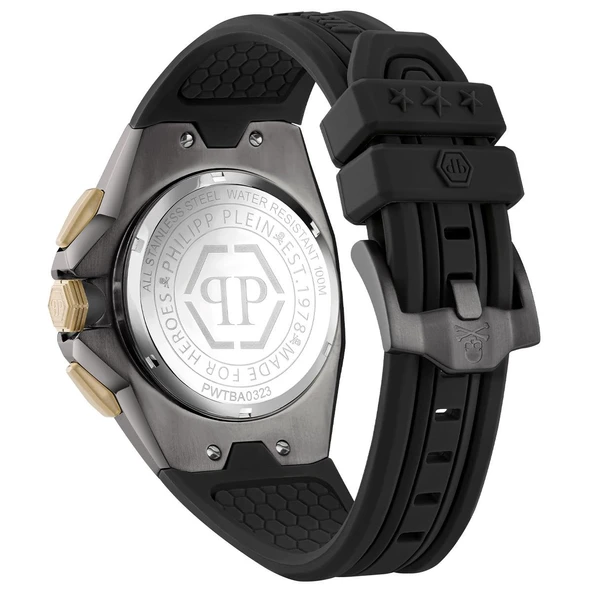 Philipp Plein PWTBA0323 Erkek Kol Saati - Resim 3