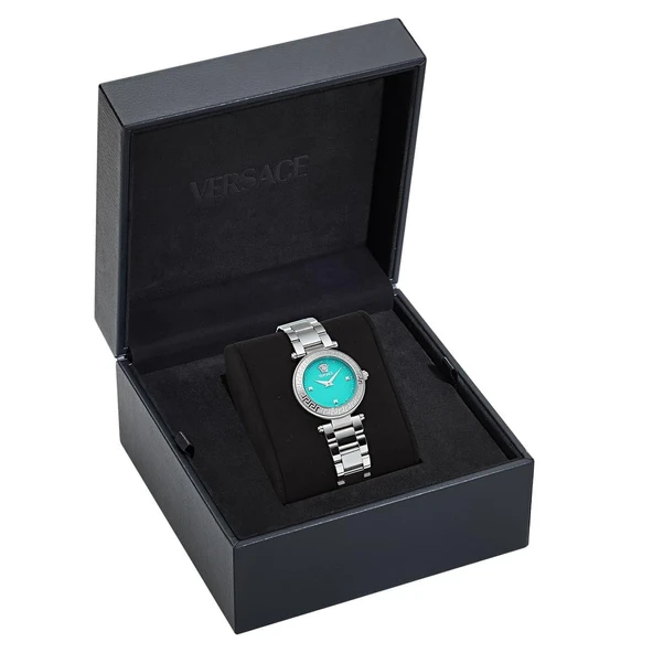 Versace VRSCVEBFA0124 Kadın Kol Saati - Resim 5