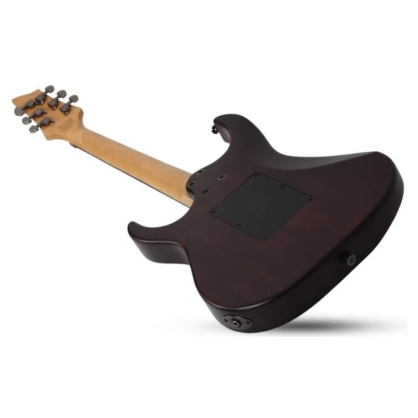 Schecter BANSHEE-6 FR SGR Elektro Gitar (Walnut Satin) - Resim 5