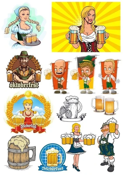 B*ira Temalı Sticker Set 13 Parça Telefon, Tablet, Defter, Laptop Sticker ürün görseli 1