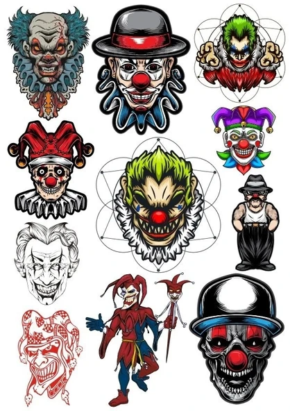 Kuru Kafa Paylanço Sticker Set 11 Parça Telefon, Tablet, Defter, Laptop Sticker ürün görseli 1