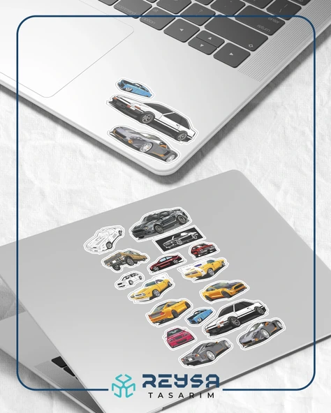Hızlı Arabalar Sticker Set - Resim 3