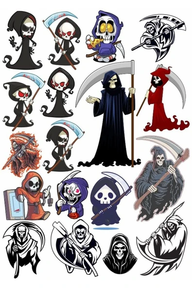 Azrail Sticker Set 2 ürün görseli 1