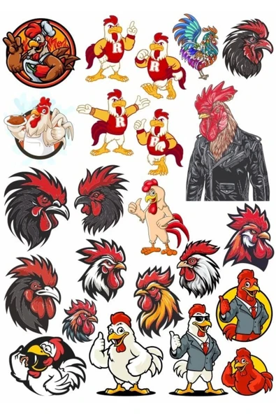 Horoz Sticker Set 1 ürün görseli 1