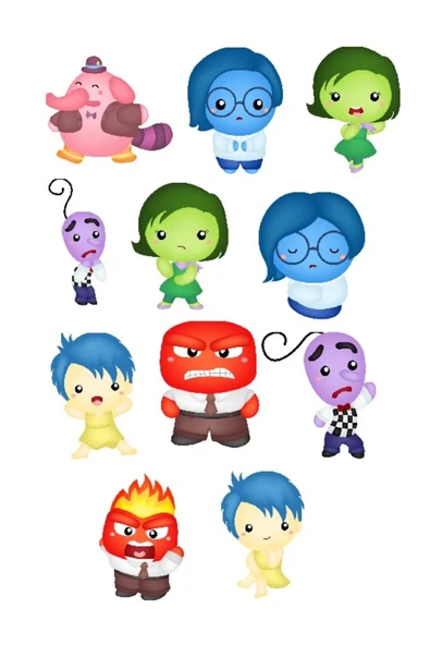 Bitkiler Sticker Set 1 ürün görseli 1