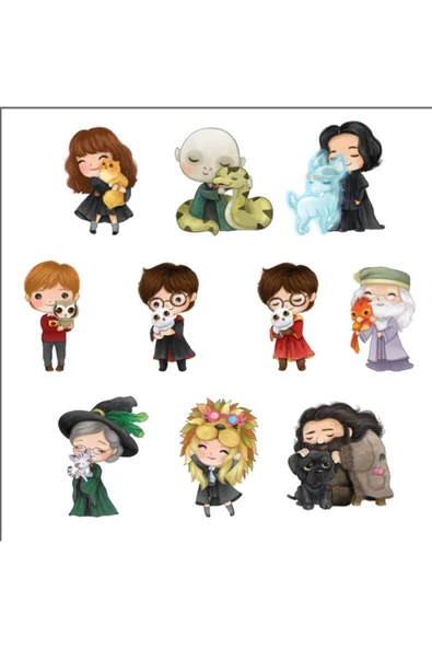 Hayvan Sevgisi Sticker Set ürün görseli 1