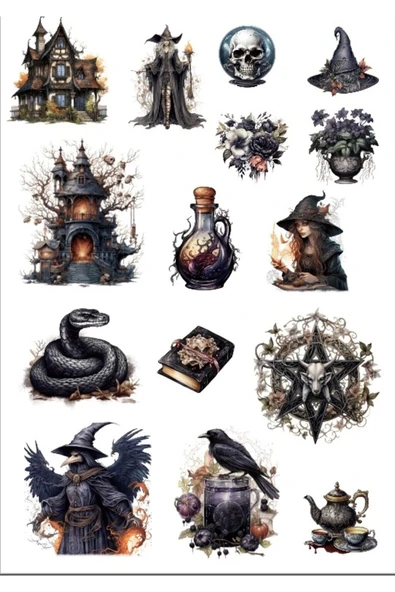 Cadılar Sticker Set -3 ürün görseli 1