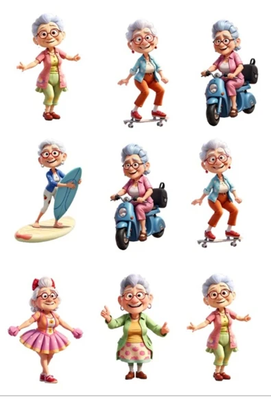 Nene Sticker Set ürün görseli 1