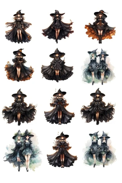 Cadılar Sticker Set ürün görseli 1